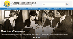 Desktop Screenshot of chesapeakebay.net